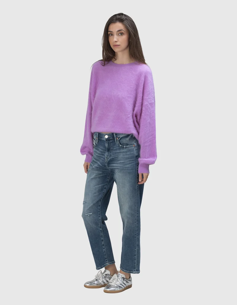 Fuzzy Kaschmir-Pullover Brushed Mira