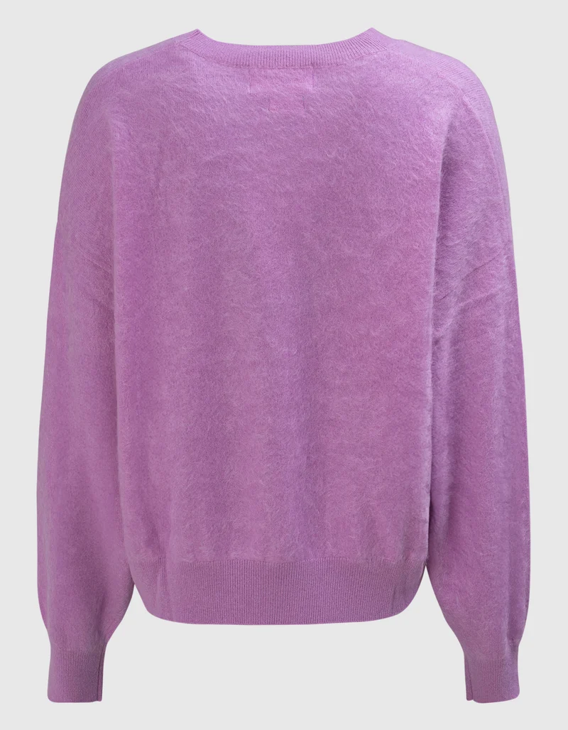 Fuzzy Kaschmir-Pullover Brushed Mira