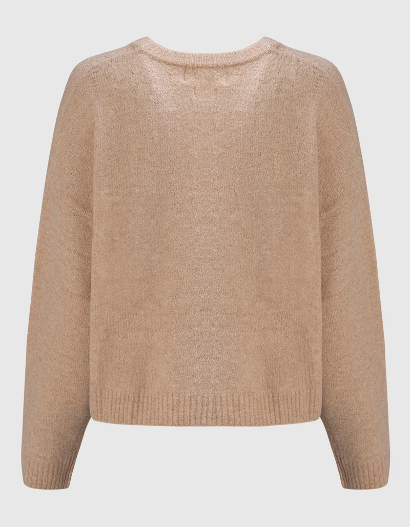 Fuzzy Kaschmir-Pullover Zeta Ola