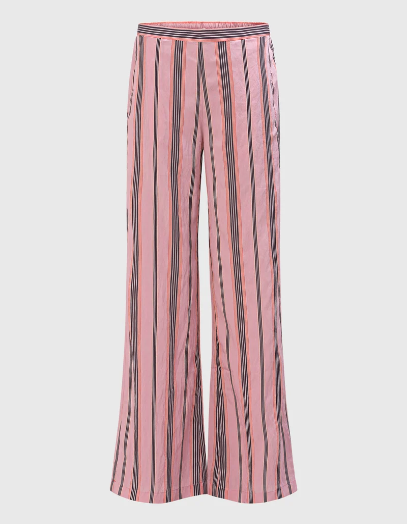 Gestreifte Wide-Leg Hose Pippen