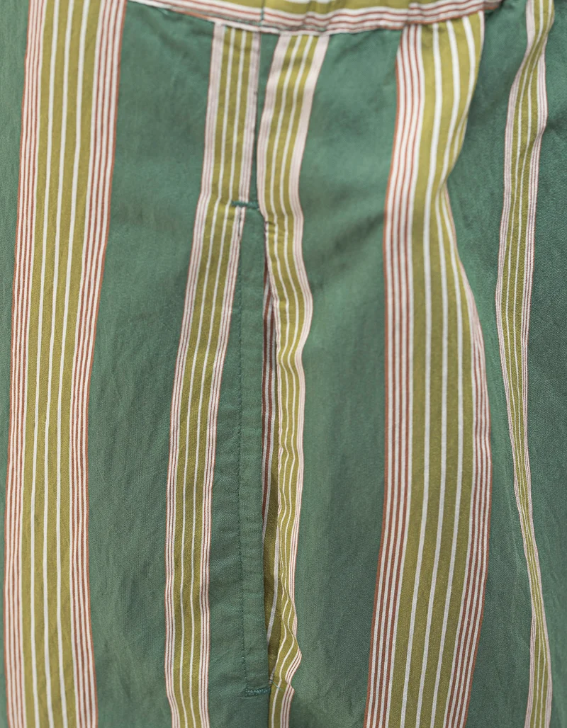 Gestreifte Wide-Leg Hose Pippen
