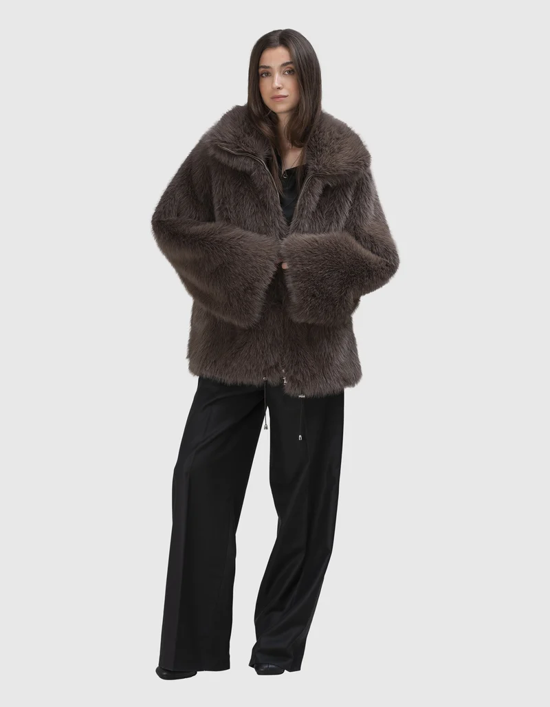 Faux-Fur Jacke Colette