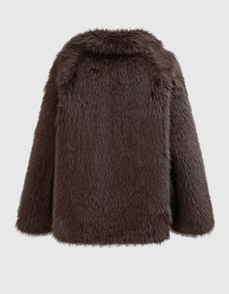 Faux-Fur Jacke Colette