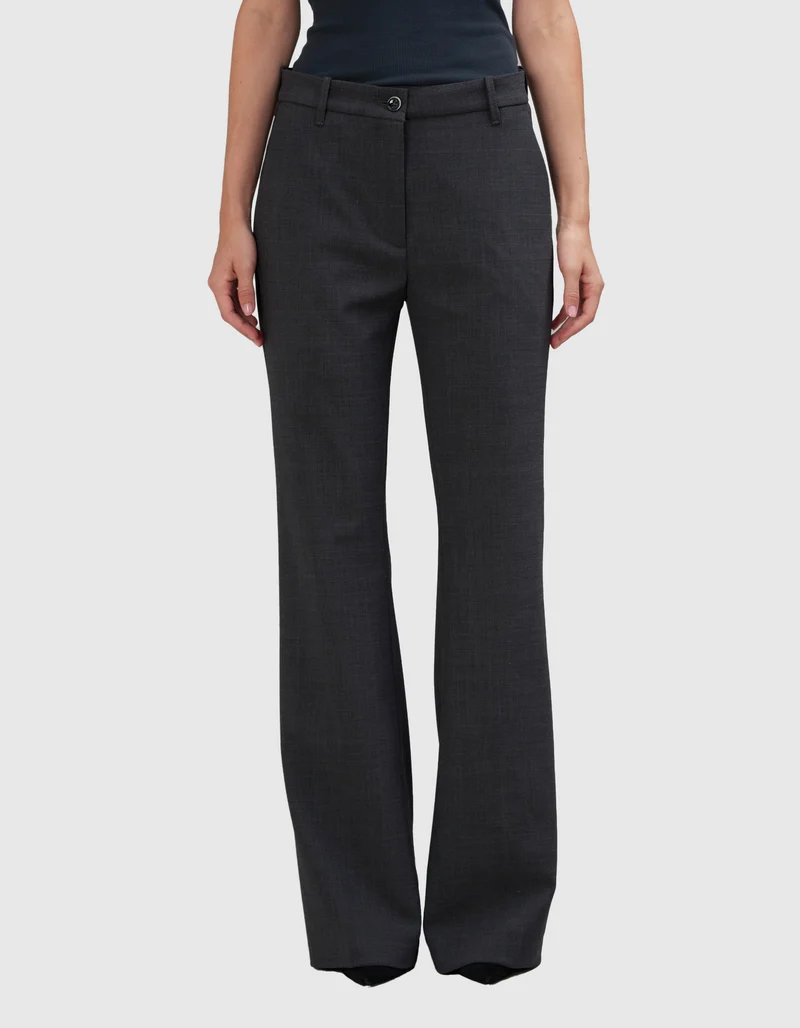 Woll-Mix Bootcut Hose Paolina