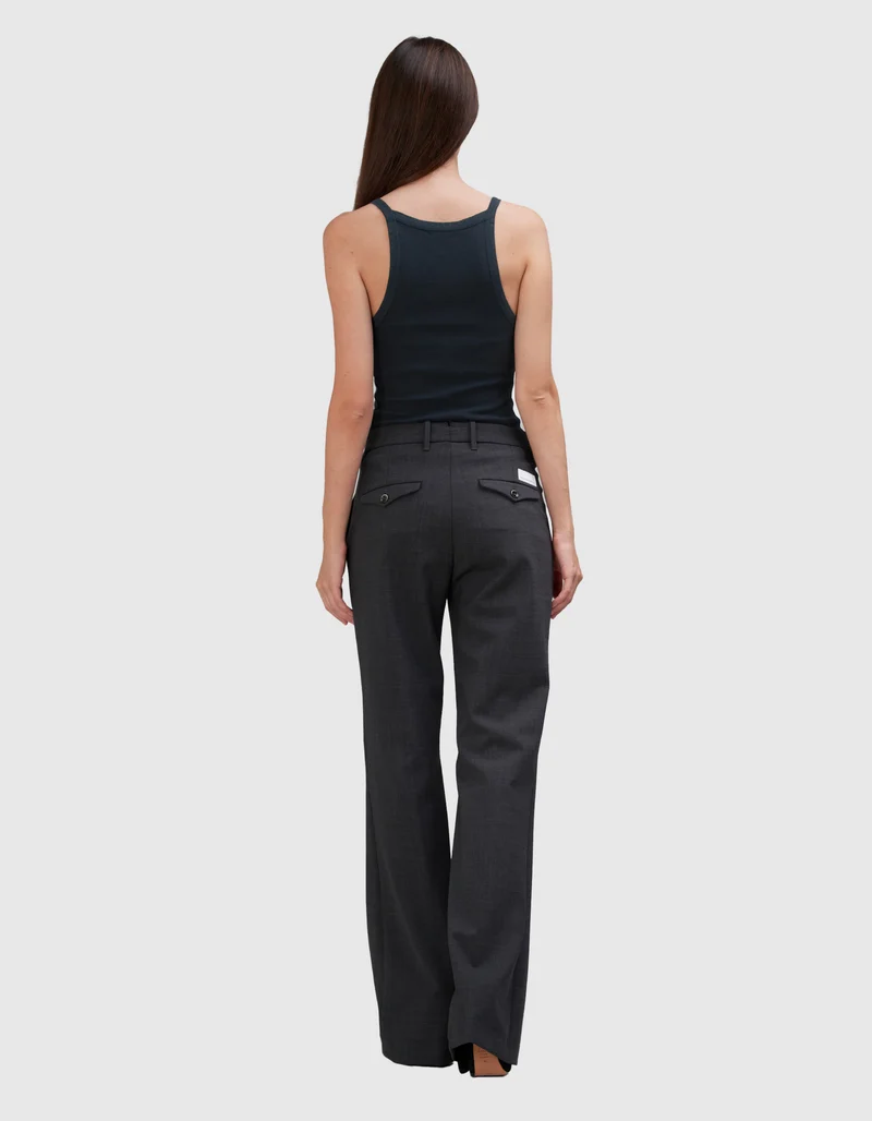Woll-Mix Bootcut Hose Paolina