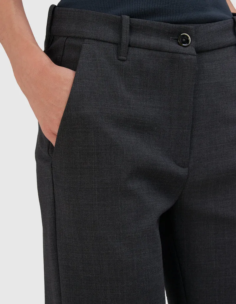 Woll-Mix Bootcut Hose Paolina