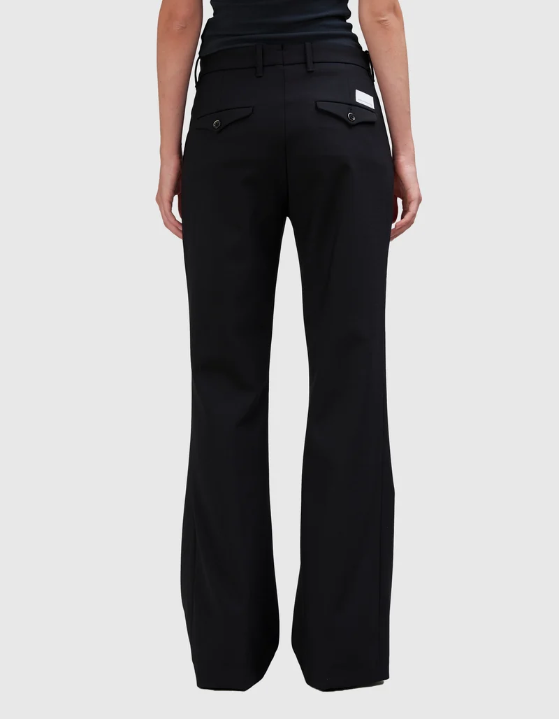 Woll-Mix Bootcut Hose Paolina