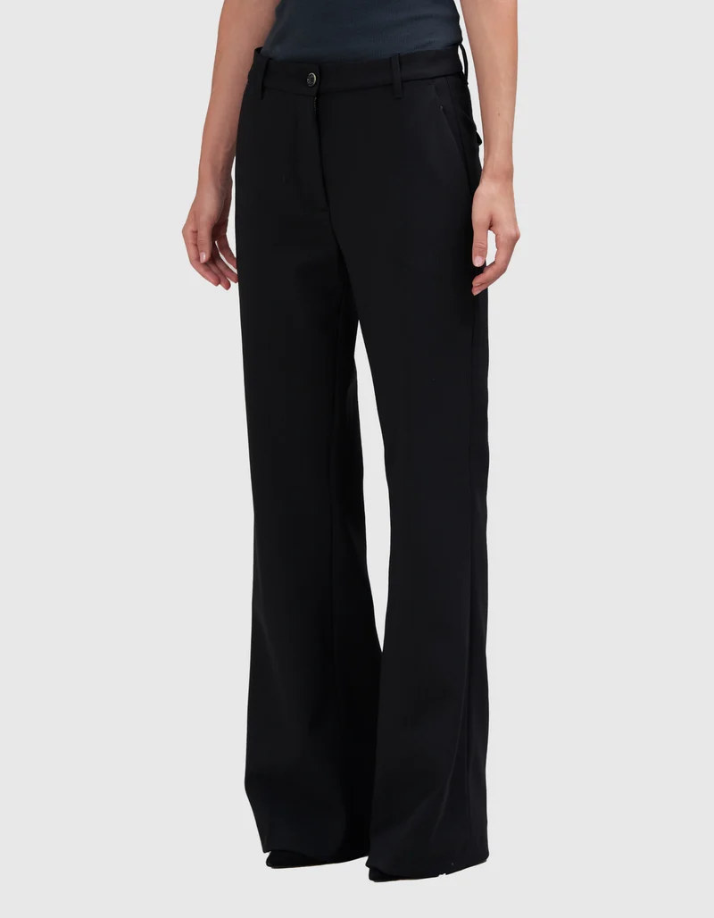 Woll-Mix Bootcut Hose Paolina