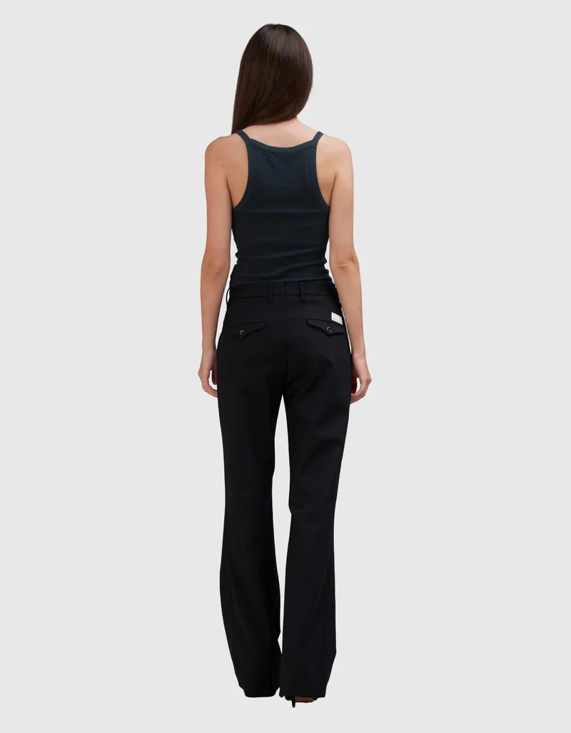 Woll-Mix Bootcut Hose Paolina