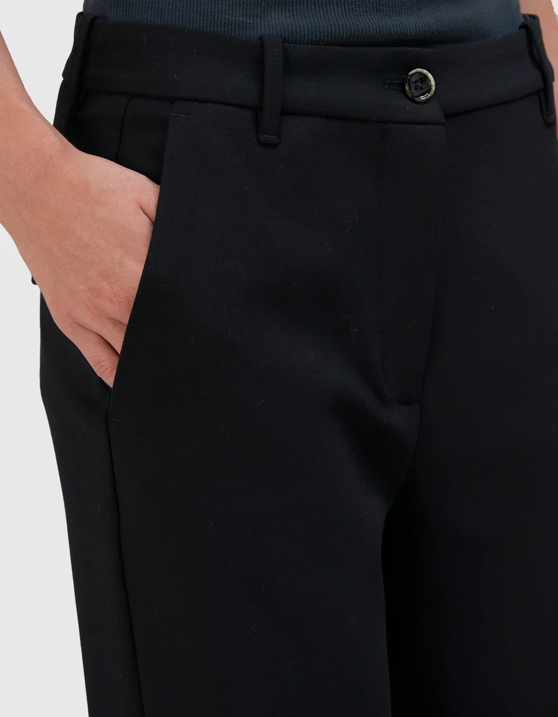 Woll-Mix Bootcut Hose Paolina