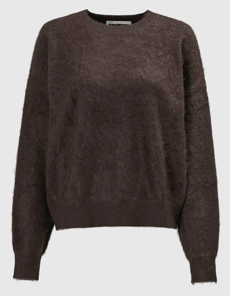 Fuzzy Kaschmir-Pullover Brushed Mira