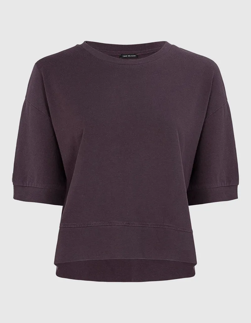 Cropped Oversize T-Shirt Lyla