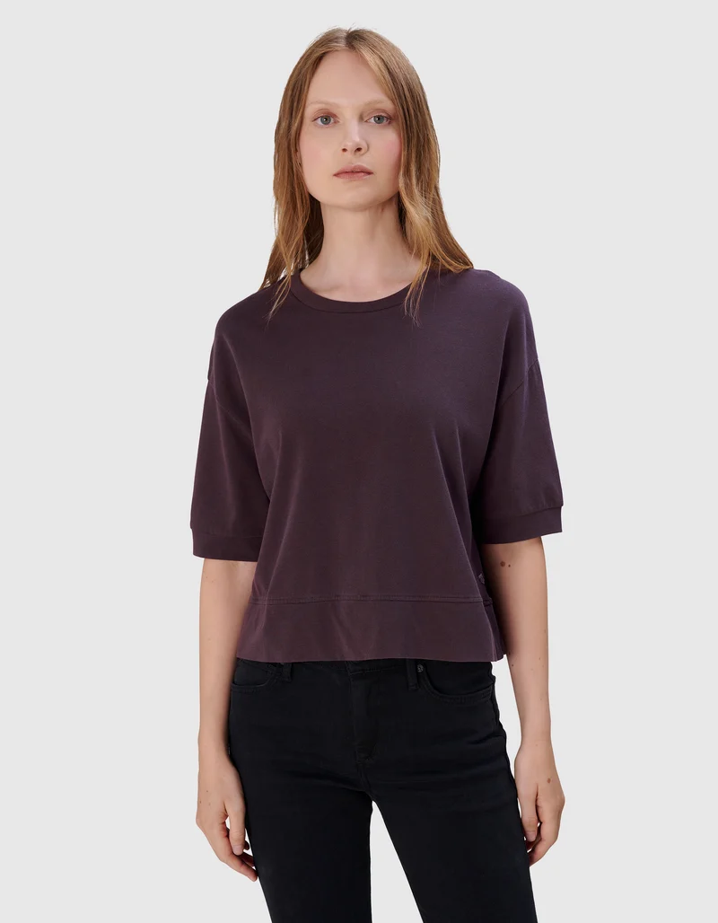 Cropped Oversize T-Shirt Lyla