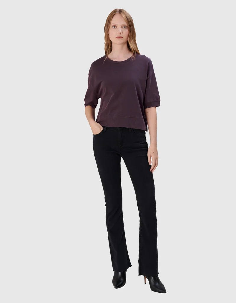 Cropped Oversize T-Shirt Lyla