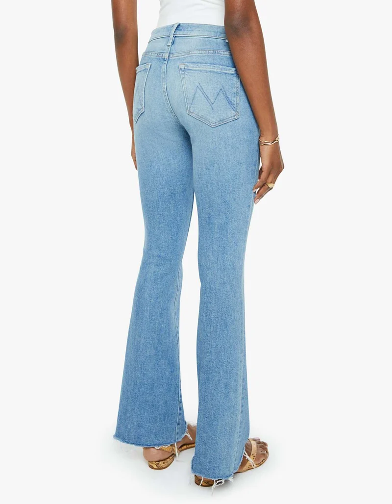 Mid-Rise Flare-Leg Jeans The Weekender Fray
