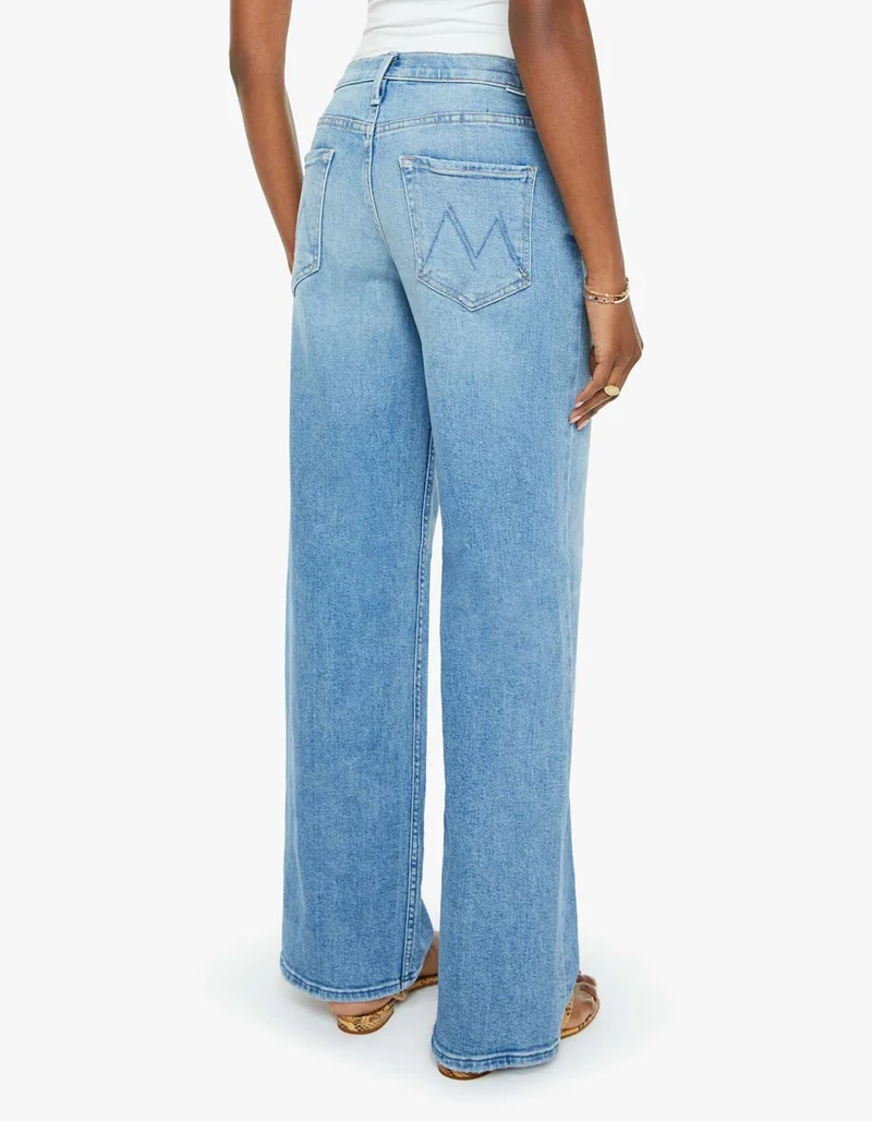 Wide-Leg Jeans The Spinner Zip Sneak