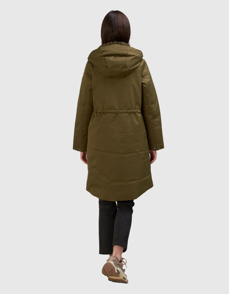 Parka Joel mit Faux Fur-Details und Kapuze