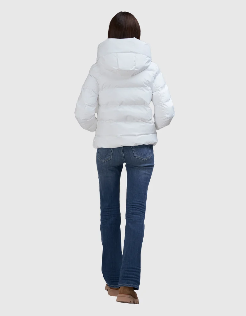 Gesteppte Jacke Arena mit Kapuze
