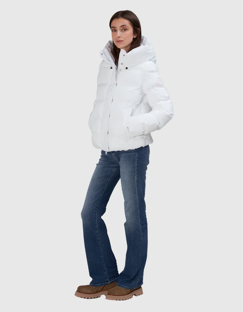 Gesteppte Jacke Arena mit Kapuze