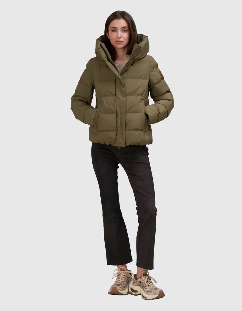 Gesteppte Jacke Arena mit Kapuze