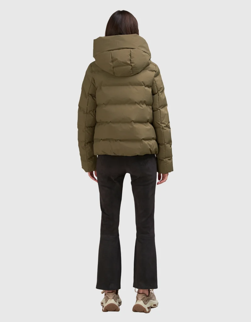 Gesteppte Jacke Arena mit Kapuze