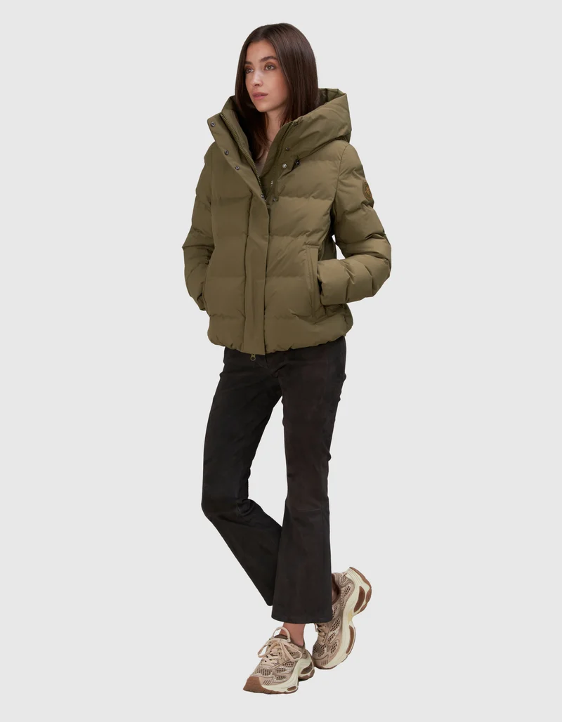 Gesteppte Jacke Arena mit Kapuze