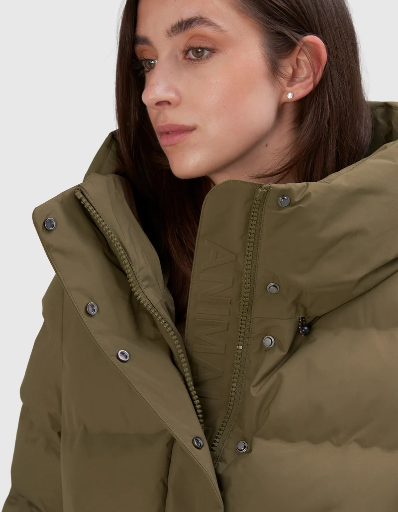 Gesteppte Jacke Arena mit Kapuze