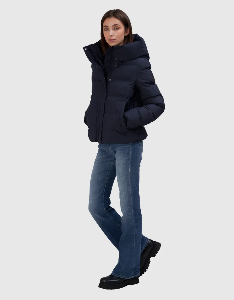 Gesteppte Jacke Arena mit Kapuze