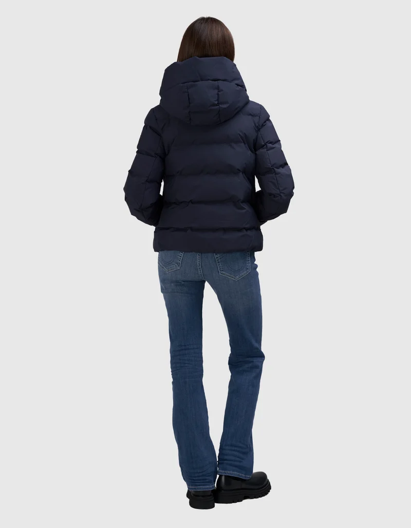 Gesteppte Jacke Arena mit Kapuze