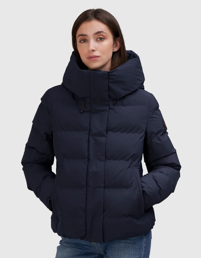 Gesteppte Jacke Arena mit Kapuze