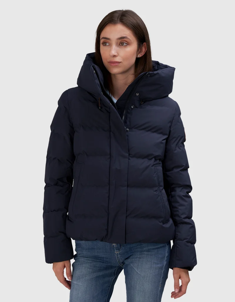 Gesteppte Jacke Arena mit Kapuze
