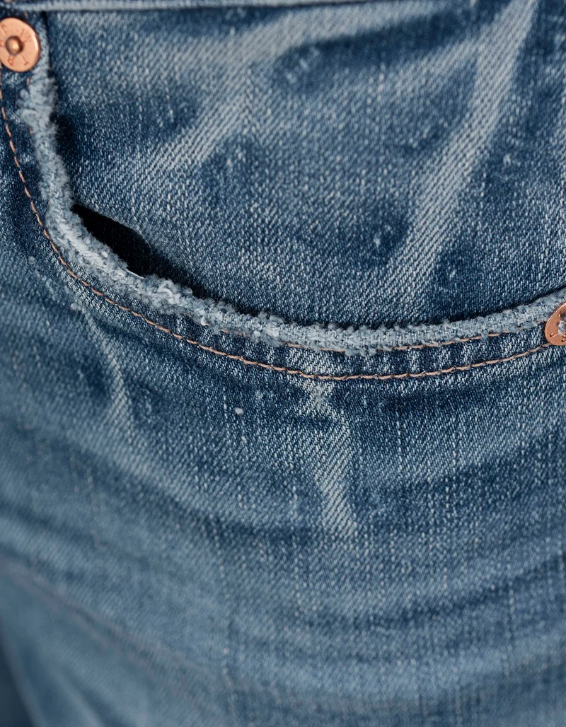 Flare-Leg Jeans Mija mit Destroyed-Details