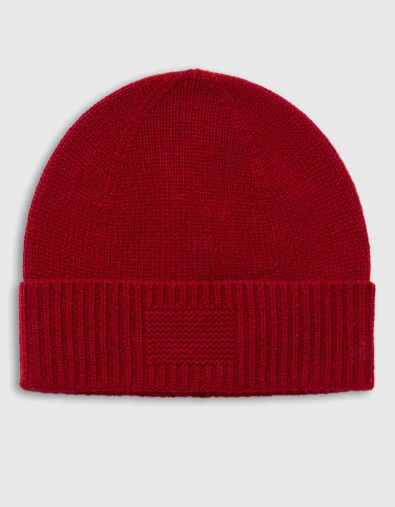 Kaschmir-Beanie Rib Cuff
