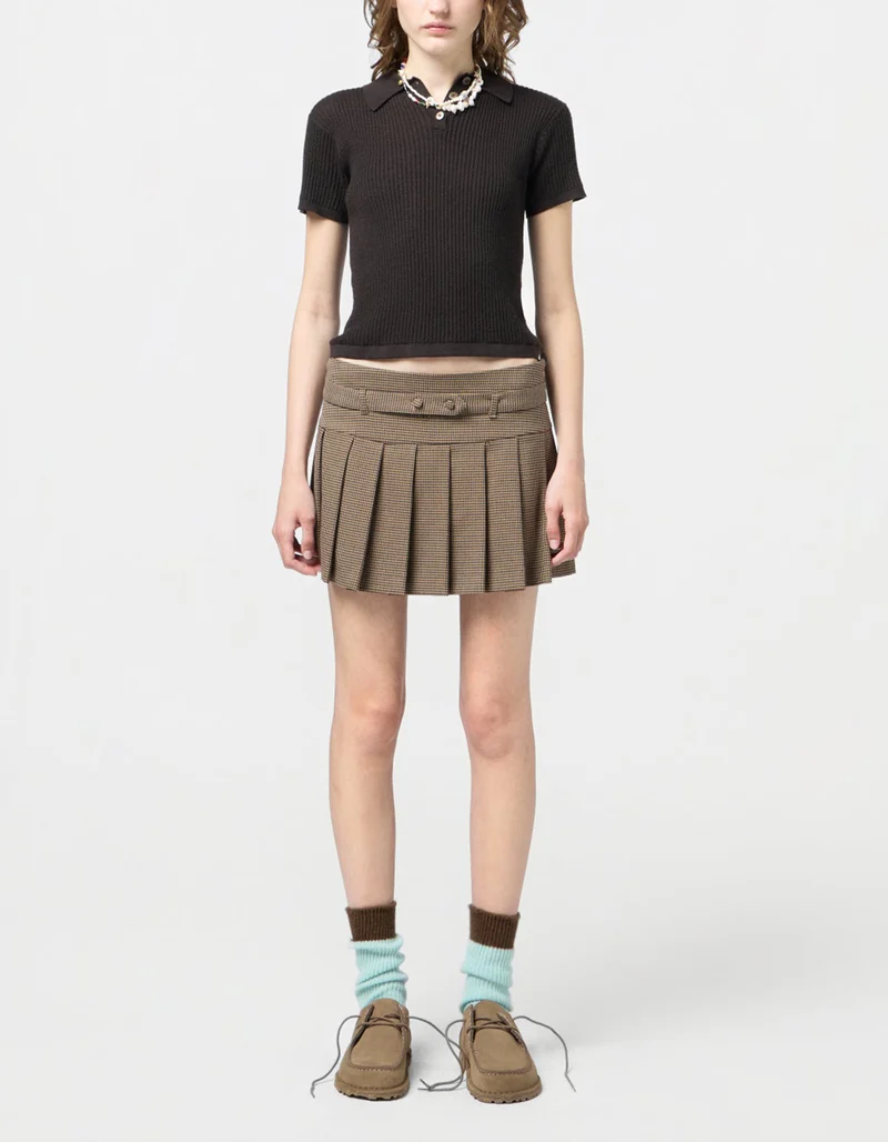 Kaschmir-Polo-Shirt Shrunken