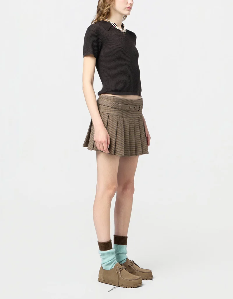 Kaschmir-Polo-Shirt Shrunken