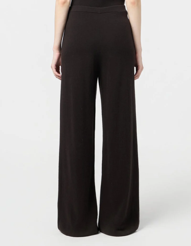 Wide-Leg Kaschmir-Hose Everywear
