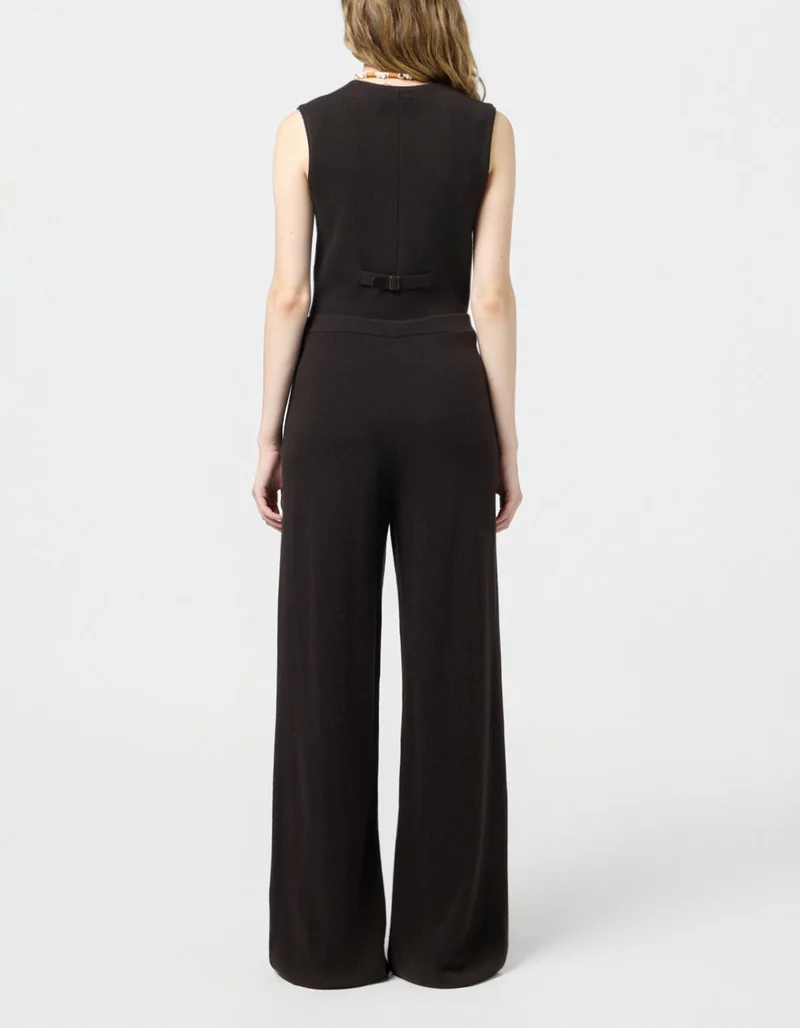 Wide-Leg Kaschmir-Hose Everywear