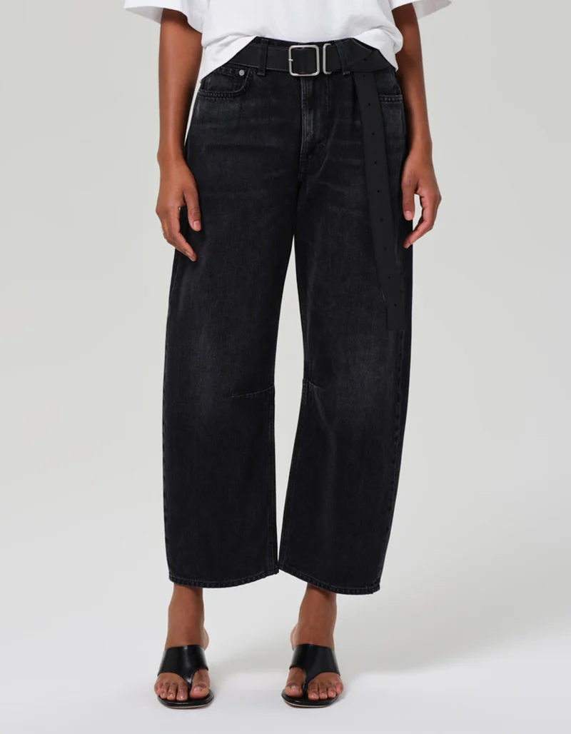 Barrel-Leg Relaxed-Fit Jeans Miro
