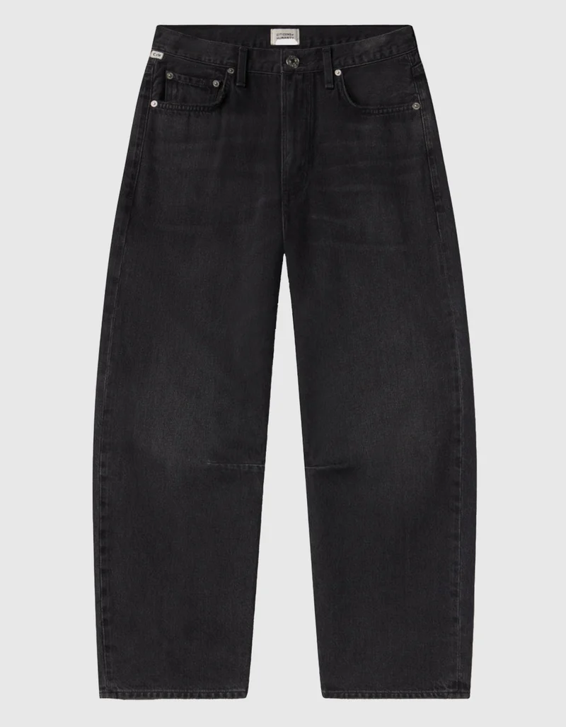 Barrel-Leg Relaxed-Fit Jeans Miro