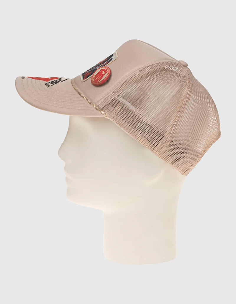 Cap Rolling Stones Tour Trucker mit Buttons