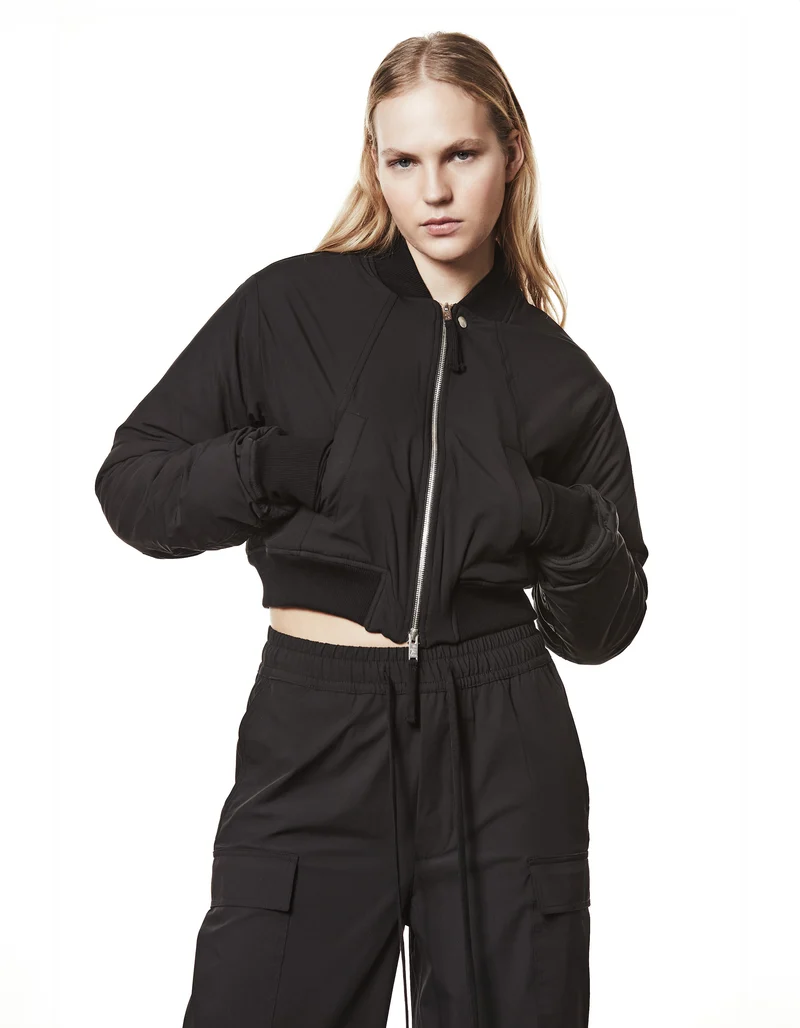 Cropped Bomberjacke