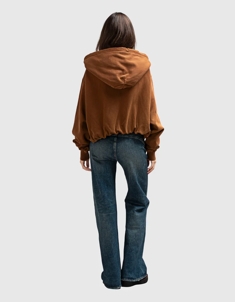Flare-Leg Jeans Twisted Seam