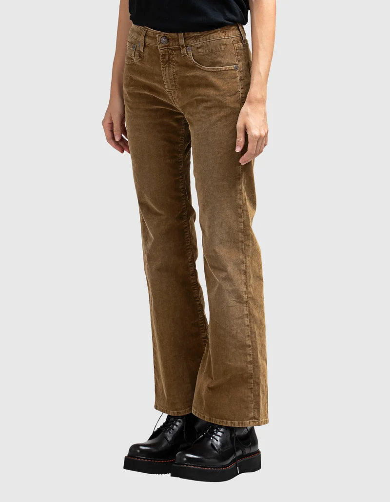 Feincord-Hose Joan Kick Flare