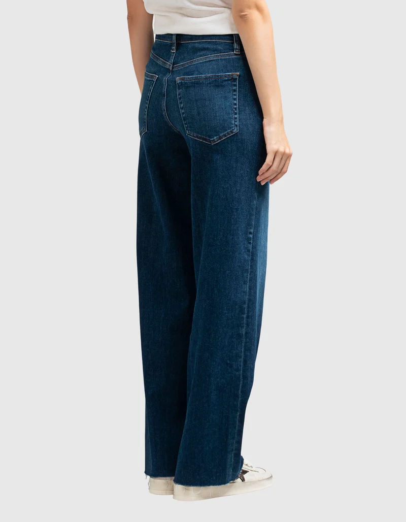 High Rise Wide-Leg Jeans Le Slim Palazzo