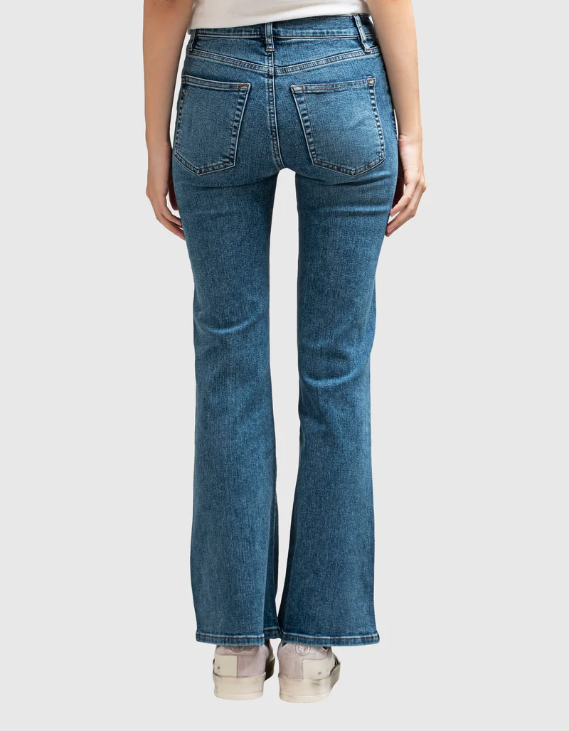 Mid-Rise Flare-Leg Jeans The Icon