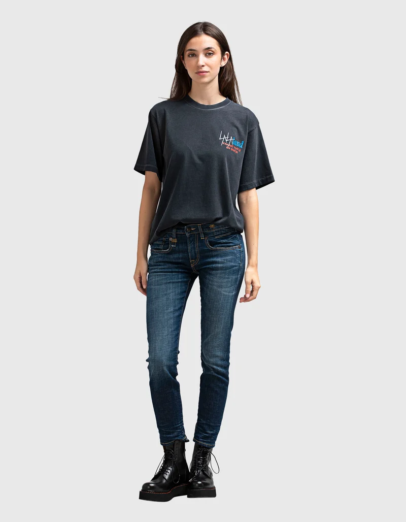 Bedrucktes T-Shirt La La Land im Vintage-Stil