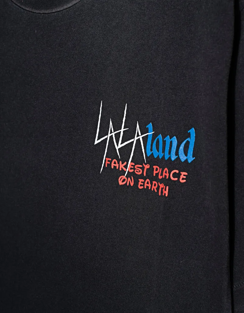 Bedrucktes T-Shirt La La Land im Vintage-Stil