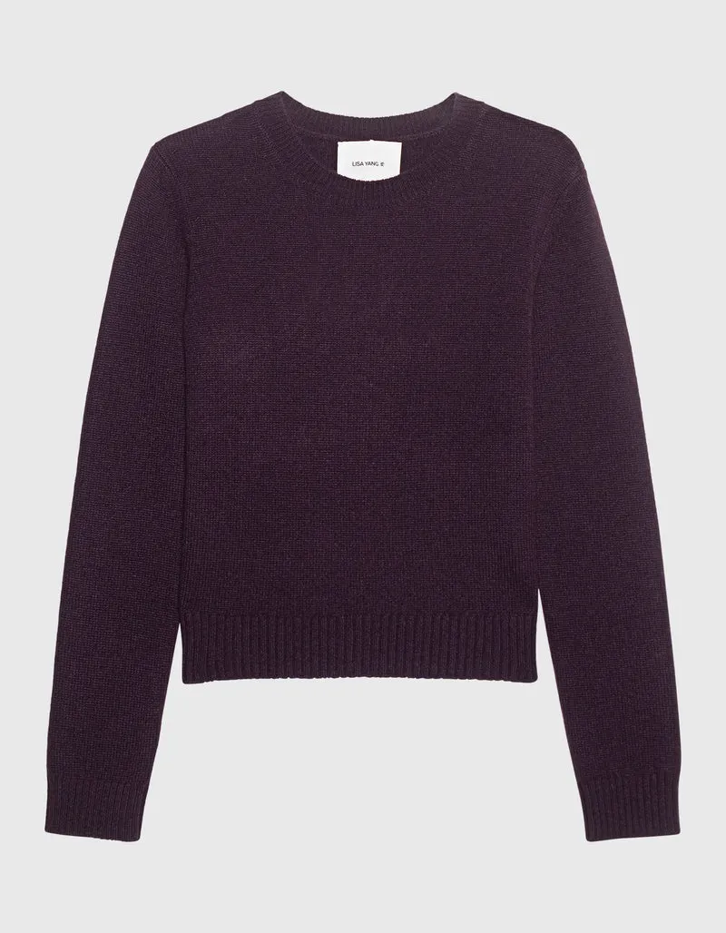 Kaschmir-Pullover Mable mit Rundhalsausschnitt