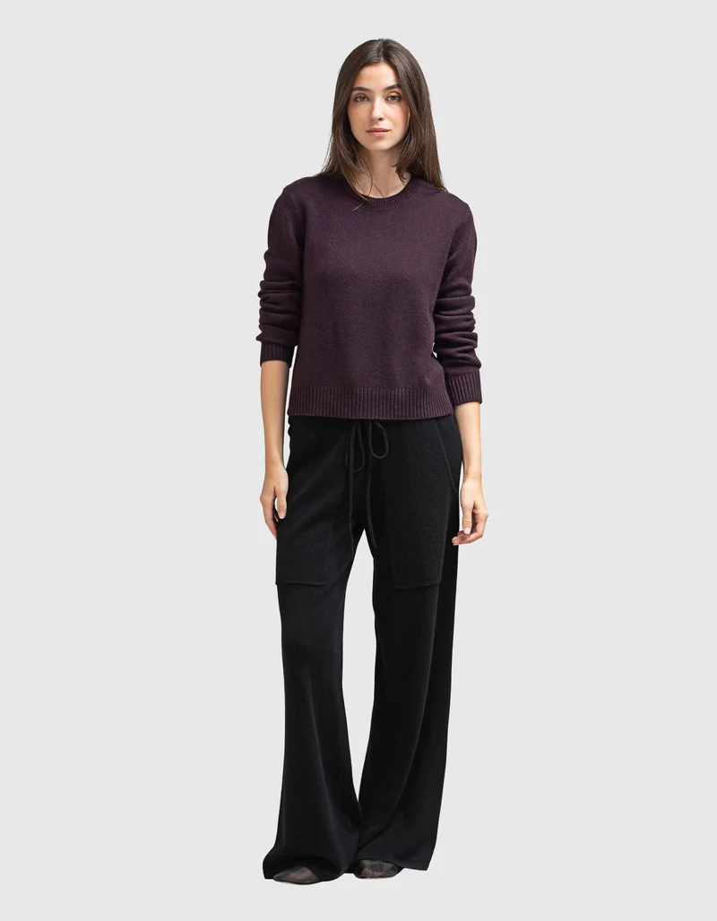 Kaschmir-Pullover Mable mit Rundhalsausschnitt