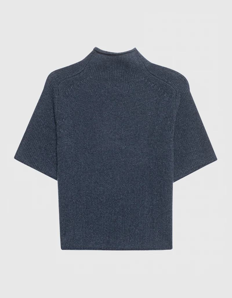 Kurzarm-Kaschmir-Pullover Fride